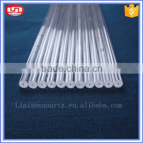 Thick Wall Flat Bottome Quartz Crystal Glass Rods photo-2