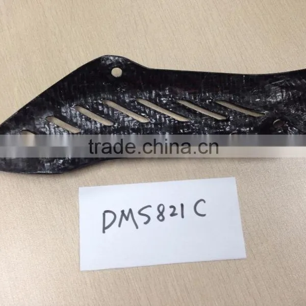 Prepreg Carbon Fiber Motorcycle Heat Shield for Ducati in Autoclave Process photo-2
