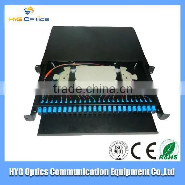 Fiber 24 core optical patch panel box distribution box