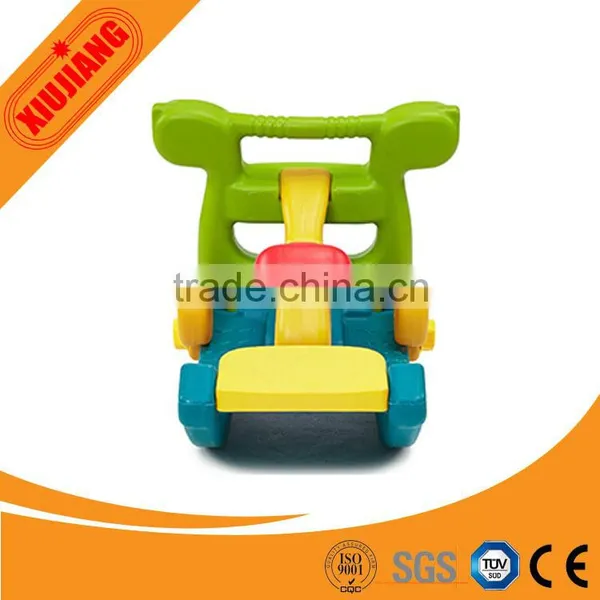 Slide and Music Rocking Integrated Outdoor Rocking Horse for Baby photo-2