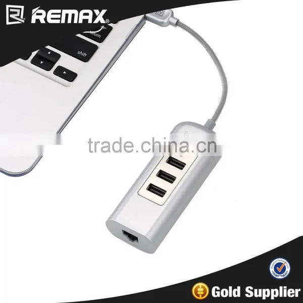 REMAX CATI 3USB 1LAN HUB photo-5