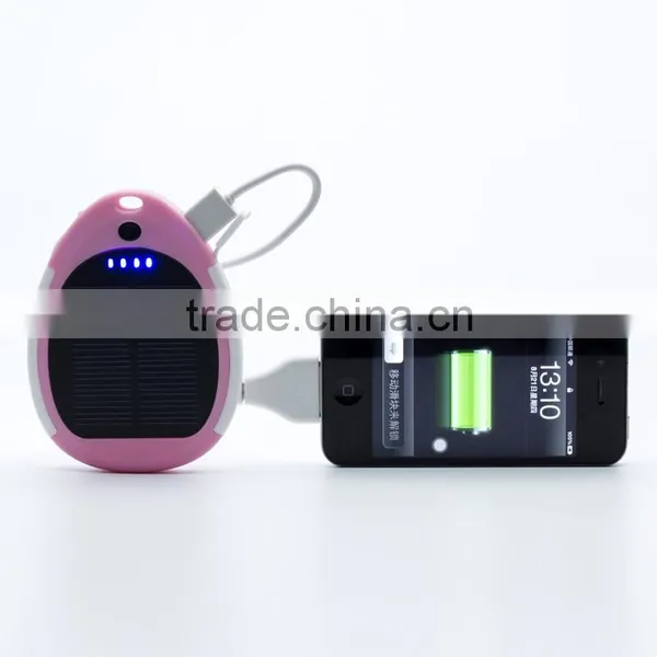 Wholesale Gifts Waterproof 3000mah Rohs Solar Cell Phone Charger photo-4