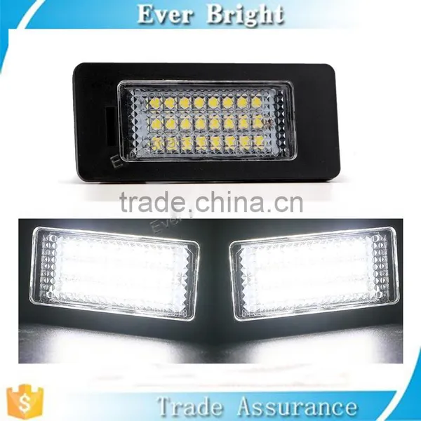 Error Free Canbus 24 led License Plate lights E90 M3 E92 E70 E39 F30 E93 E60