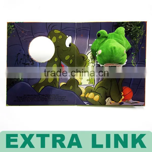 Children Book/children Cardboard Book Printing With Plush Toy photo-4