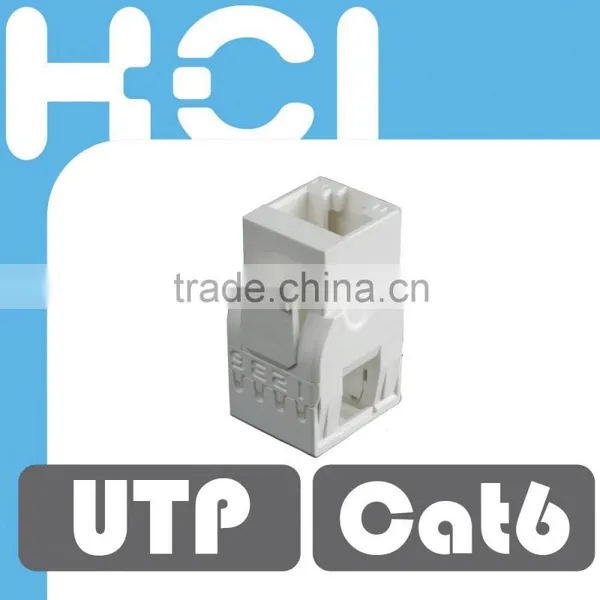 Made in Taiwan RJ45 Cat6 180Degree UTP Keystone Jack photo-3