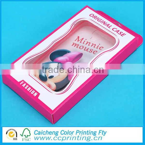 Brand Name Cell Phone Case Package With Transparent Window photo-4
