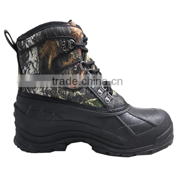 Mens Lightweight Camouflage/Camo Neoprene Hunting Boots photo-6