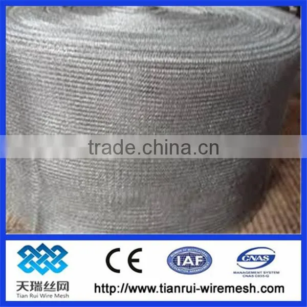 Knitted Wire Mesh for Oil Filtering/304 Stainless Steel Knitted Wire Mesh 0.25mm