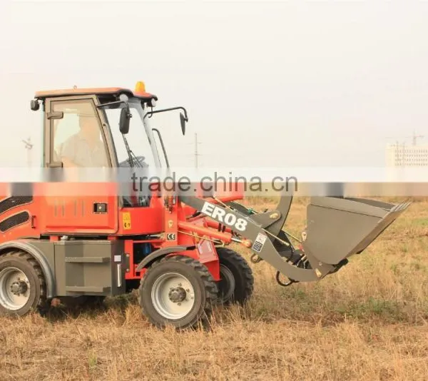 Neue Everun ER08 CE Geprueft 0.8 Ton Landmaschine Futter Lader photo-5