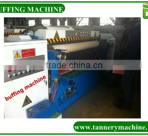 Any Size New Model Leather Buffing Machine With Dusty Collect photo-4