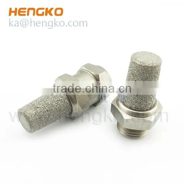 Sintered Stainless Steel ASP-8 Bronze Brass Pneumatic Exhaust Muffler photo-2