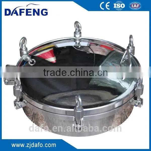 Stainless Steel Sanitary Square Tank Pressure Vessel Beer Fermentation Manhole Cover photo-3