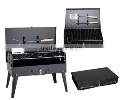 Foldable Black Case BBQ Grills photo-5