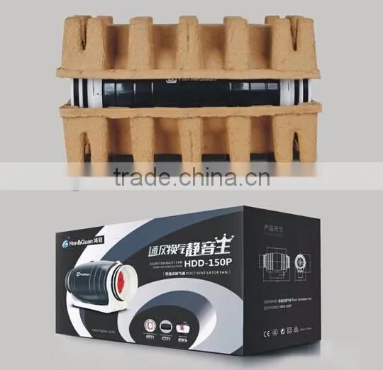 Sound Absorbent Insulation 5Inch 125mm Super Silent Mixed Flow Inline Duct Fan photo-5