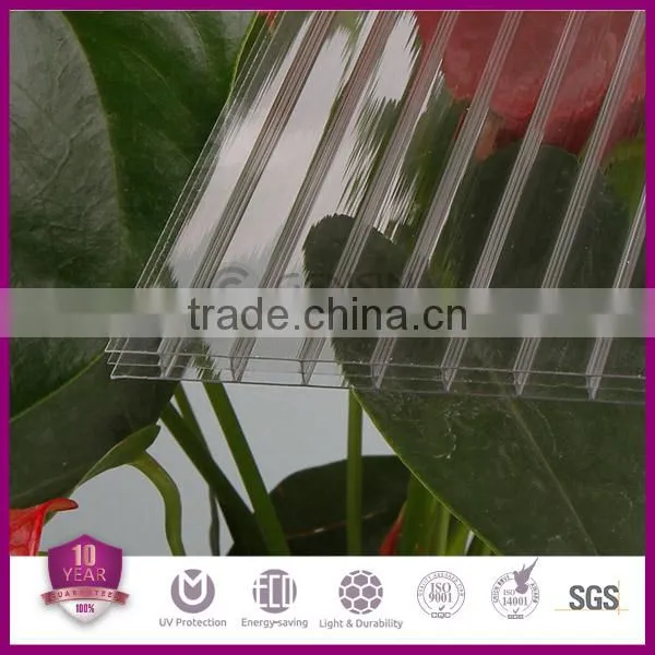 Gensin 6mm/8mm/10mm/12mm/16mm Polycarbonate 3-wall Sheet/ pc Greenhouse Sheet/roofing Sheet photo-6