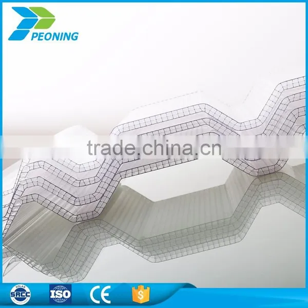 Building Material Clear Plastic Corrugated Fibreglass Roofing Sheets photo-4
