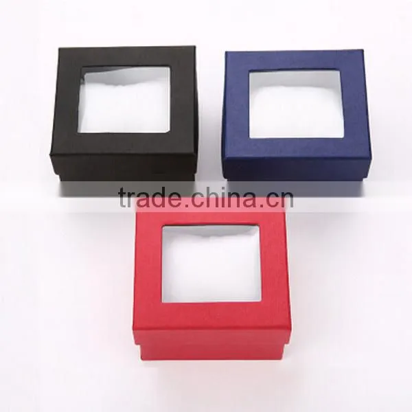 Paper Watch Gift Box With Clear Window Lid photo-5