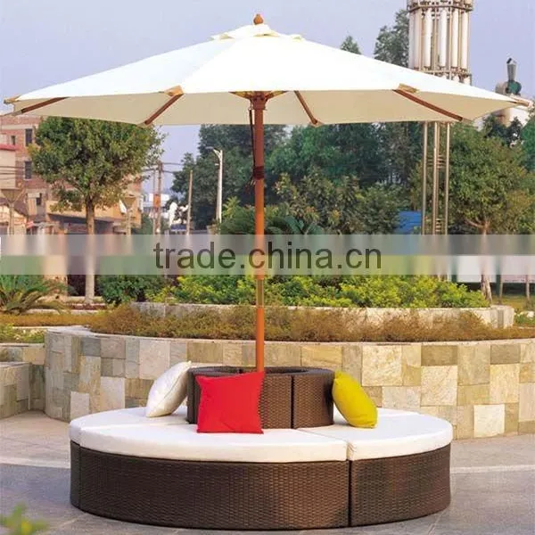 KD Outdoor Furniture Garden Sun Bed Rattan Lounge Daybed photo-2