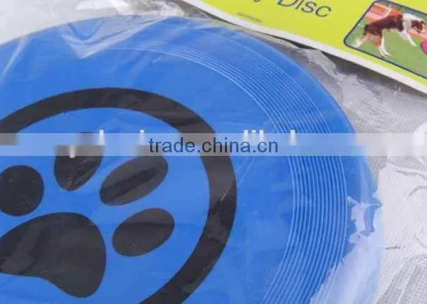 TPR Pet Toy Plastic Frisbee With Footprint Pattern /hot Sale Dog Toy photo-2