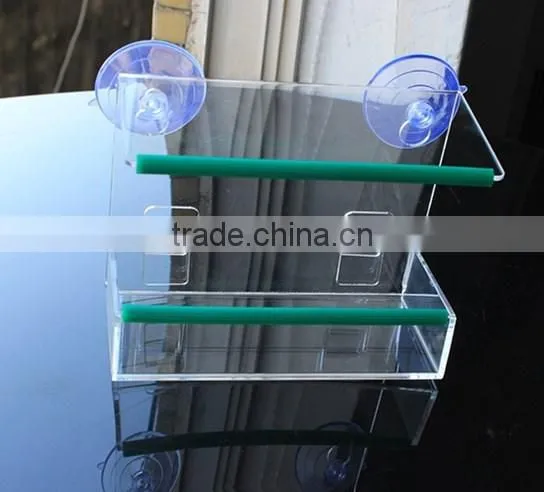 2017 China Wholesale Acrylic Lucite Plastic Bird Feeder photo-3