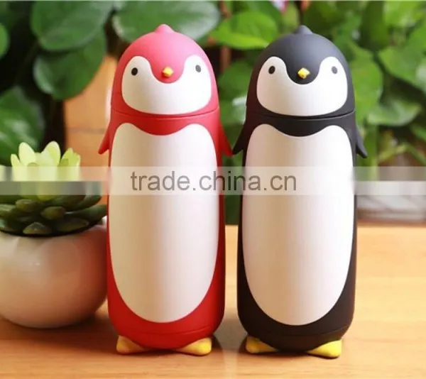 High Quality and Colorful Penguin Shape Bottle Water Bottle for Kids photo-4