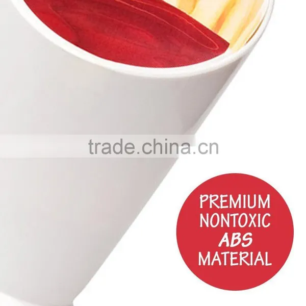 French Fries Salad Finger Food Dipping Cone Cup photo-4