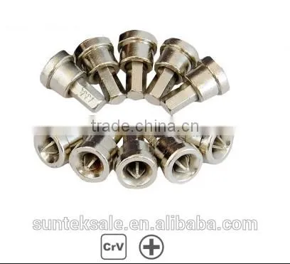 CRV Screwdriver Bit for Plasterboard Nickel-plated