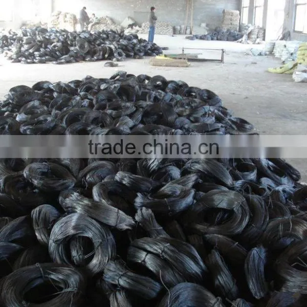 16 Gauge Soft Black Annealed Tie Wire Iron Wire Tensile Strength photo-5