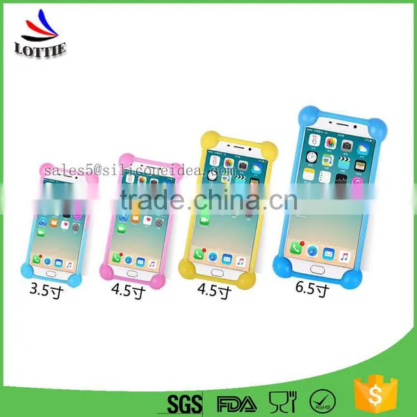 Newest Shockproof Elastic Universal Silicone Phone Holder 3D Cartoon Soft Silicone Phone Case photo-6
