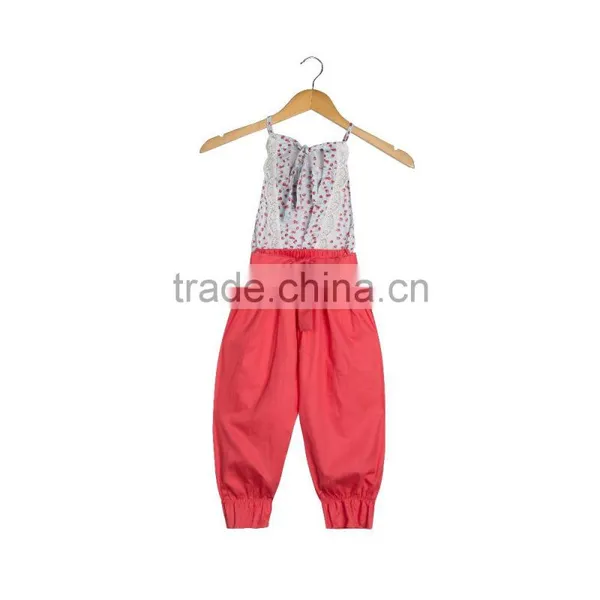 Newborn Baby Clothing Wholesale China Baby Lace Floral Romper Long Pants photo-4