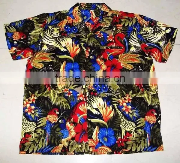 Jungle Print Hawaiian Shirts photo-3