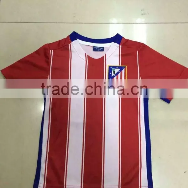 Kids Soccer Jersey Custom Design, Youth Football Team Shirts Cheap, Plain Sportwear Wholesale Supplier
