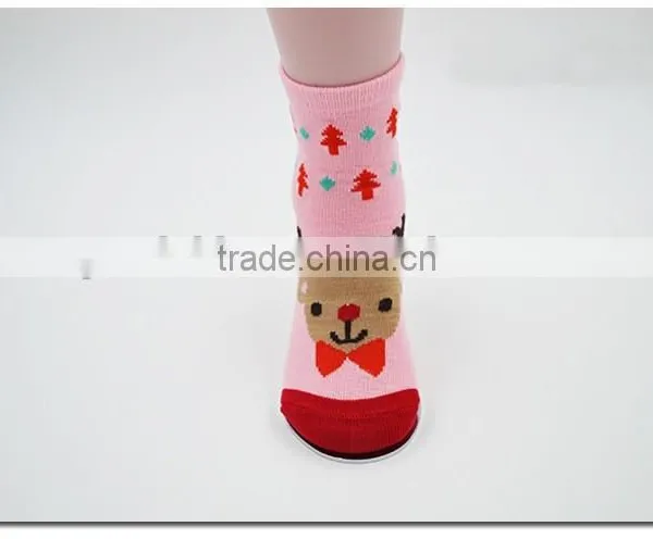 Wholesale Baby Clothing Wholesale Wool Yarn Infant Christmas Socks photo-5