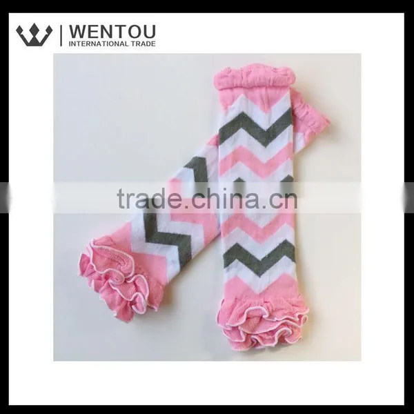 New Arrive China Wholesale Chevron Baby Leg Warmers photo-4