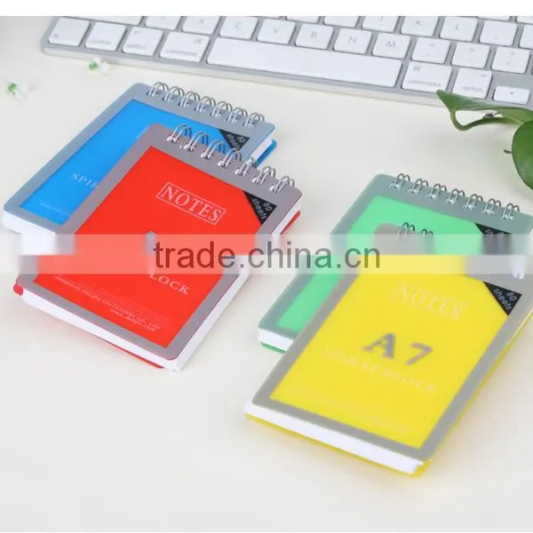 A7,A6,A5,B5 PP Cover Notbeook Wire-o Binding Writing Pad Customizable Memo Pad photo-4
