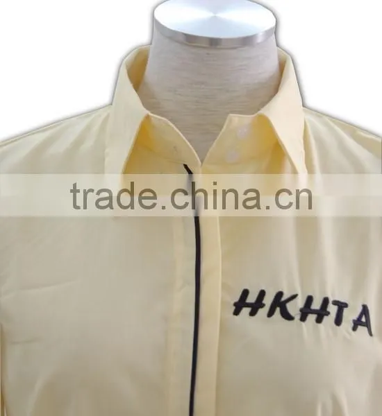 Hot Sales Factory Price Dri-fit Fashionable Embroidery Trim Collar Shirt photo-5
