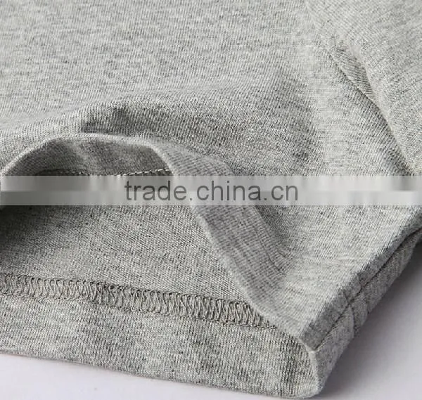 Grey Men's t Shirt With Short Sleeve Wholesale China photo-4