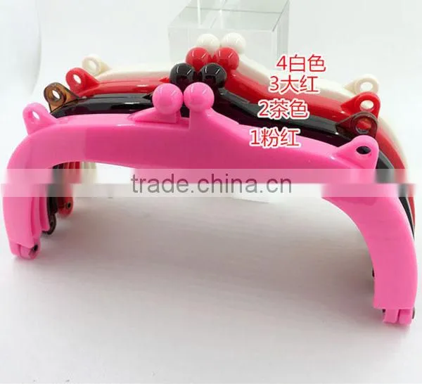 2016 New High Quality 18.5cm Plastic Purse Frame/bag Accessory photo-2