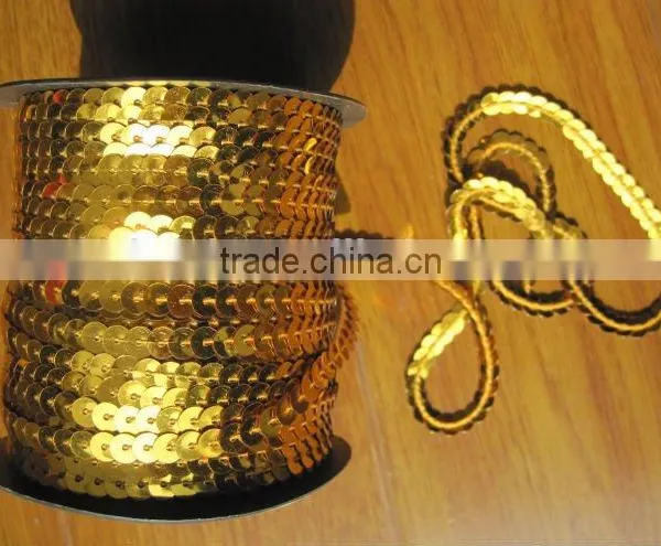 Sequin Roll PET Sequins Trim Multi-colored photo-5