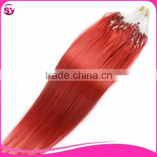 Hot Sale Brazilian Straight Micro Ring Hair Invisible Nano Ring Hair Extensions photo-6