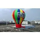Rainbow Giant Inflatable Advertising Balloons For Promotion 0.45mm PVC