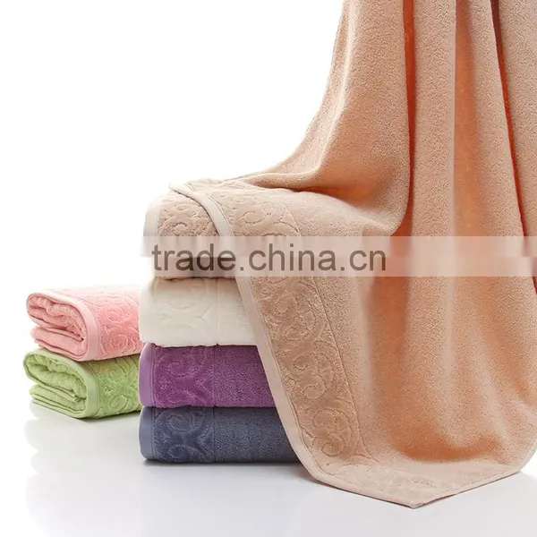 Wholesale Luxury 100% Cotton Jacquard Hotel Bath Towel Set photo-5