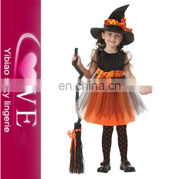 Pumpkin Treat Or Trick Baby Girls Dresses Costumes For Kids