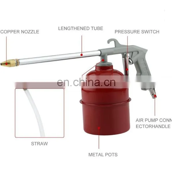 Car Oil Duct Engine Pneumatic Air Conditioning Alloy Cleaning Spray Dust Gun photo-4