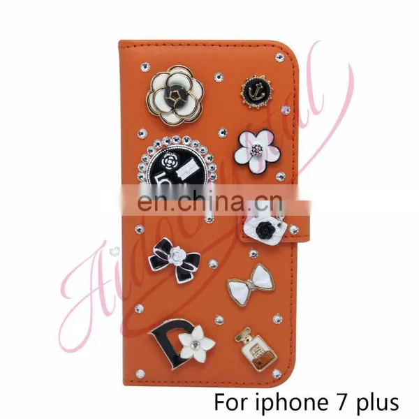 2016 New Factory Direct Custom Leather Cell Phone Case for i 7 Plus Cover Phone Case