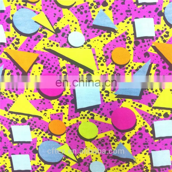 Customer Printed Natural 95 Bamboo 5 Spandex Fabric for Head Scarf photo-4