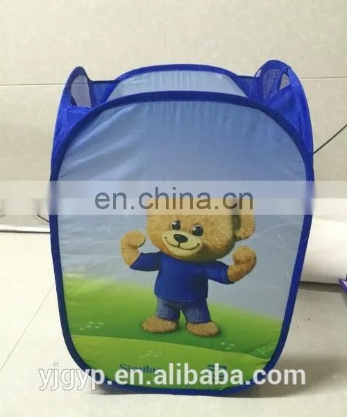 Cheap Customized Foldable Polyester Laundry Basket