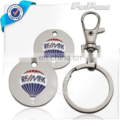 Cheap Shopping Trolley Coin Key Tags Key Chain photo-2