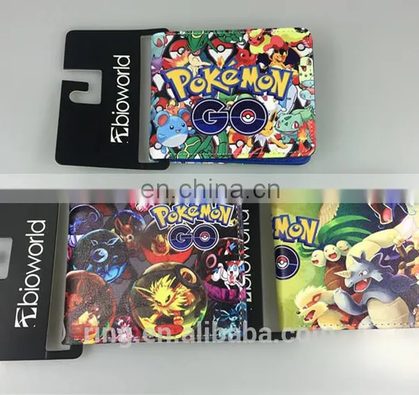 Hot Game Pokemon Go Wallets Cute Cartoon Pocket Monster Wallets BilleteraFor Teenager Boy Girls Leather Money Bag Purse photo-5