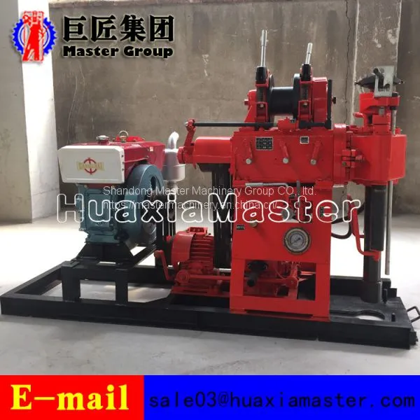 XY-200 Borehole Drilling Diamond Core Sample Machine Artesian Well Water Well Drilling Rig photo-3